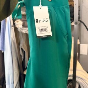 Figs Teal Scrub Pants